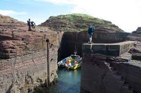 Seacliff Beach And The Uk S Smallest Harbour Harbour Natural Landmarks Beach