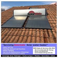 No.1, jalan tp 6,sime uep industrial park,47600 subang jaya, selangor operation hours (excluding public holiday & replacement public holiday) : Solarmate Solar Water Heater Repair Solar Water Heater Solar Water Water Heater Repair