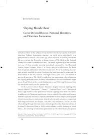 PDF) Slaying Blunderboer: Cross-Dressed Heroes, National Identities, and  Wartime Pantomime