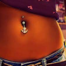 Belly Button Ring Gobek Piercingleri Gobek Deligi Piercing Fikirleri