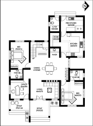Find single story ranch designs w/basement, 2 story home blueprints & more! 4 Bedroom Renovated Home Design With Free Plan Free Kerala Home Plans Single Storey House Plans Bungalow Floor Plans Double Storey House Plans