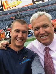 Rex Ryan sports Detroit Lions gear