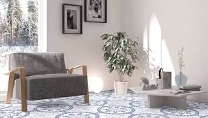 Géométriques, motifs végétaux ou autres. Carrelage Aspect Carreaux De Ciment Bleu Gris Perle Jacou 34 C54 Vente De Carrelage Imitation Ciment Et Bois A Montpellier Le Comptoir De Ceram