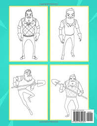 Amazing hello neighbor coloring pages to print printable for adults. Hello Neighbor Coloring Book 50 Coloring Pages Impressive Hello Neighbor Coloring Books For Adults And Kids George Vera Amazon Com Tr Kitap