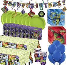 Get it as soon as wed, aug 18. Teenage Mutant Ninja Turtles Birthay Party Supplies 16 Guests With Plates Napkins Balloons Decorations Walmart Com Walmart Com