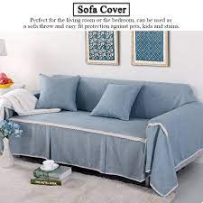 10% coupon applied at checkout. Walfront Sofa Slipcover Couch Cover For 1 2 3 4 Cushions Couch Cover Slipcover For Home Living Room Grey Blue Blue Beige Brown Walmart Com Walmart Com