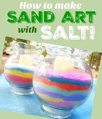 It's also missing a signature on the left. How To Make Sand Art With Salt