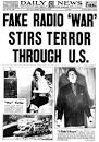 Image result for war of the worlds radio broadcast
