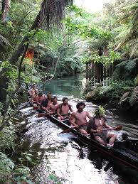 Mitai Maori Village, Rotorua | Warriors in a war canoe | Flickr
