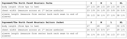 Northface Size Chart North Face Men Ridgeline Soft Shell