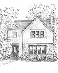 Ink House Portrait Commissioned Original Artwork Family History Draw My House From Photo Architectural House Sketch Black And White Art In 2021 House Portraits House Sketch Building Sketch