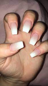 Ombre Airbrushed Coffin Nails Airbrush Nails Manicure At Home Toe Nails