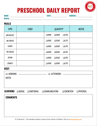 Here are some free printable sample child care forms that you can modify and print for your own use. Infant Toddler Daily Reports Free Printable Himama