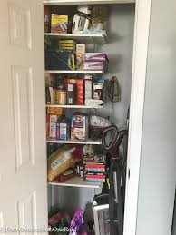 Hopefully sharing our experience with making our own diy pull out pantry shelves gave you some inspiration on how to improve your kitchen organization. Diy Kitchen Closet Pantry Under 100 Four Generations One Roof