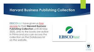 Uct Libraries On Twitter Notice Free Access To Harvard Business Review E Books Ebsco Gave Us Free Access To Their Harvard Business Publishing Collection Until 30 May 2020 Links To The Books Are