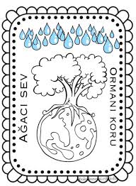 Caliskan Bir Basak Ogretmen Bunlar Da Orman Haftasina Ozel Hazirladigim Sayfalar Gule Gule Kullanin Bolca Begenmeyi Y Boyama Sayfalari Ormanlar Sanat