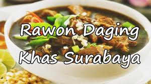 Makanan khas dari jawa timur yaitu rawon daging dan selalu ada ketika acara hajatan. Resep Masakan Rawon Daging Khas Surabaya Youtube