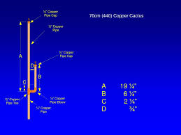 Copper cactus dual band super j pole antenna project 2 meter 70 cm home brew antenna. 31 J Pole Antenne 2m 70cm