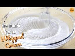 Youtube Recipes With Whipping Cream Making Whipped Cream Homemade Whipped Cream