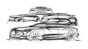 Birds Eye View Drawing Car Basic Car Sketch Front Quarter View Car Sketch Car Interior Sketch Sketch Design