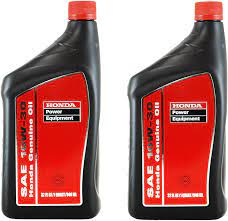 I normally change when the engine oil smell starts to change like real quick soon after few kms after about 1500 kms. Amazon Com Honda Motor Oil 10w30 Qt Automotive