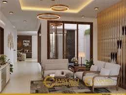 Desain Interior Rumah Villa Bali 2 Lantai Bapak Sakti Di Bandar Lampung Di 2020 Interior Rumah Desain Interior Desain Interior Rumah