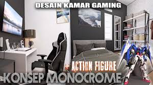 Headset, hard disk, dan speaker pun tampak melengkapi ruangan tersebut. Desain Kamar Gaming Sederhana Cek Bahan Bangunan