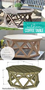 Great savings & free delivery / collection on many items. Build A Rustic Wood Octagon Coffee Table For Indoor Or Outdoor Entertaining Uses Affordable And Easy Diy Furniture Plans Diy Furniture Diy Furniture Projects