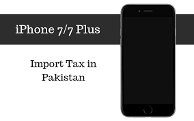 What are the specifications of apple iphone 7 plus? Apple Iphone 7 7 Plus Tax Customs Duty In Pakistan Phoneworld