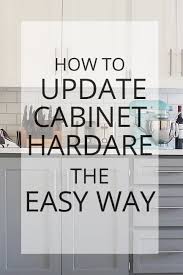 Whether you're refurbishing cabinets or building new ones, the hardware is an important design consideration. Adding Some New Hardware The Easy Way
