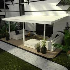 Doing this will indicate how much of the materials you will measure and cut the length of 4x4 lumber that will run across the front of the patio roof. Patio Covers Shade Structures The Home Depot