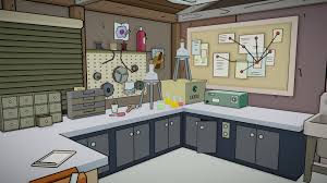 Rick And Morty Garage Fan Art By Nika Mumladze Rick And Morty Downloadable Art Morty