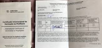 Ele é necessário porque alguns países exigem o documento para a entrada em seu território. Certificado Internacional Da Febre Amarela Lista De Paises Que Exigem