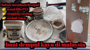 Tepung terigu tepung terigu terbuat dari olahan biji gandum dan merupakan jenis tepung yang sering digunakan sebagai bahan untuk memasak. Cara Buat Dempul Kayu Di Malaysia Youtube