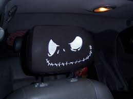 New Jack Nightmare Before Christmas 2 Car Headrest Covers Jack Nightmare Before Christmas Nightmare Before Christmas 2 Nightmare Before Christmas