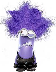 They have way too much hair, are grumpy most of the time, will eat anything, and communicate in incomprehensible noises. Purple Minion Clip Art Technology And Mobile Phone Evil Minions Purple Minions Minions