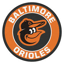 Fanmats Mlb Baltimore Orioles Orange 2 Ft X 2 Ft Round Area Rug 18128 The Home Depot Baltimore Orioles Orioles Orioles Logo