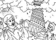 Set off fireworks to wish amer. 28 Tower Of Babel Coloring Page Ideas Tower Of Babel Coloring Pages Tower