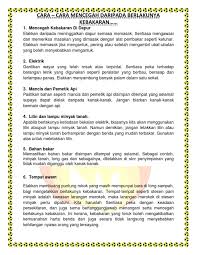 Sayang, kebakaran sering terjadi pada hutan dan lahan (karhutla) yang hampir telah kebakaran hutan dan lahan gambut bisa terjadi karena faktor alam, seperti sambaran petir yang mengenai pohon. Mencegah Kebakaran Di Dapur