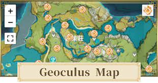 Geoculus Locations Map Genshin Impact Gamewith In 2021 Impact Interactive Map Map