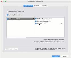 Google Drive For Mac And Pc Now Offers Granular Choice Of Which Folders To Sync Locally Google Drive App Sync Google Drive