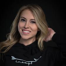 createxxbrand Enough Crop Hoodie is