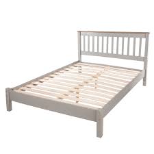 Whether you are looking for a white double bed with storage, white double bed with a trundle or a slimline natural timber frame double our double beds are manufactured using genuine hardwood timber frames, instead of the cheap chipboard that. Corona Low End Double Bed Frame