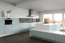 Zurfiz Metallic Blue High Gloss Acrylic Kitchen Doors Kitchens And Bedrooms Kitchen Design Modern Kitchen Furniture