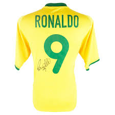 From smoke free home selling collection of stuff because to much to move. Autographed Ronaldo Shirt Brazil Football Icon Jersey Firma Stella