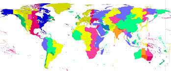 Maps of time zones by region. Time Zone Wikipedia