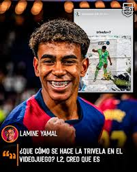 🔥⚽️ ¡LA TRIVELA, MARCA PERSONAL DE LAMINE YAMAL! 😍 ¡Este es el increíble  sticker del extremo del Barça que se está haciendo viral! ✓ El propio  Lamine ha cambiado su foto de