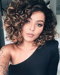 Untitled Curly Hair Styles Colored Curly Hair Curly Balayage Hair