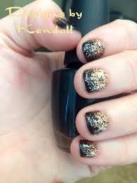 Black And Gold Ombre Nails Pin By Sarina Moua On Nails By Kendall Ombre Nail Art Tutorial Nail Art Ombre Nails