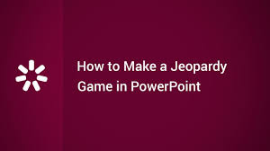 Is an american television game show created by merv griffin. How To Make A Jeopardy Game In Powerpoint Youtube
